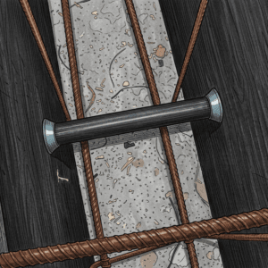 Cone 3/4 utilizado junto ao tubo para fechamento de formas